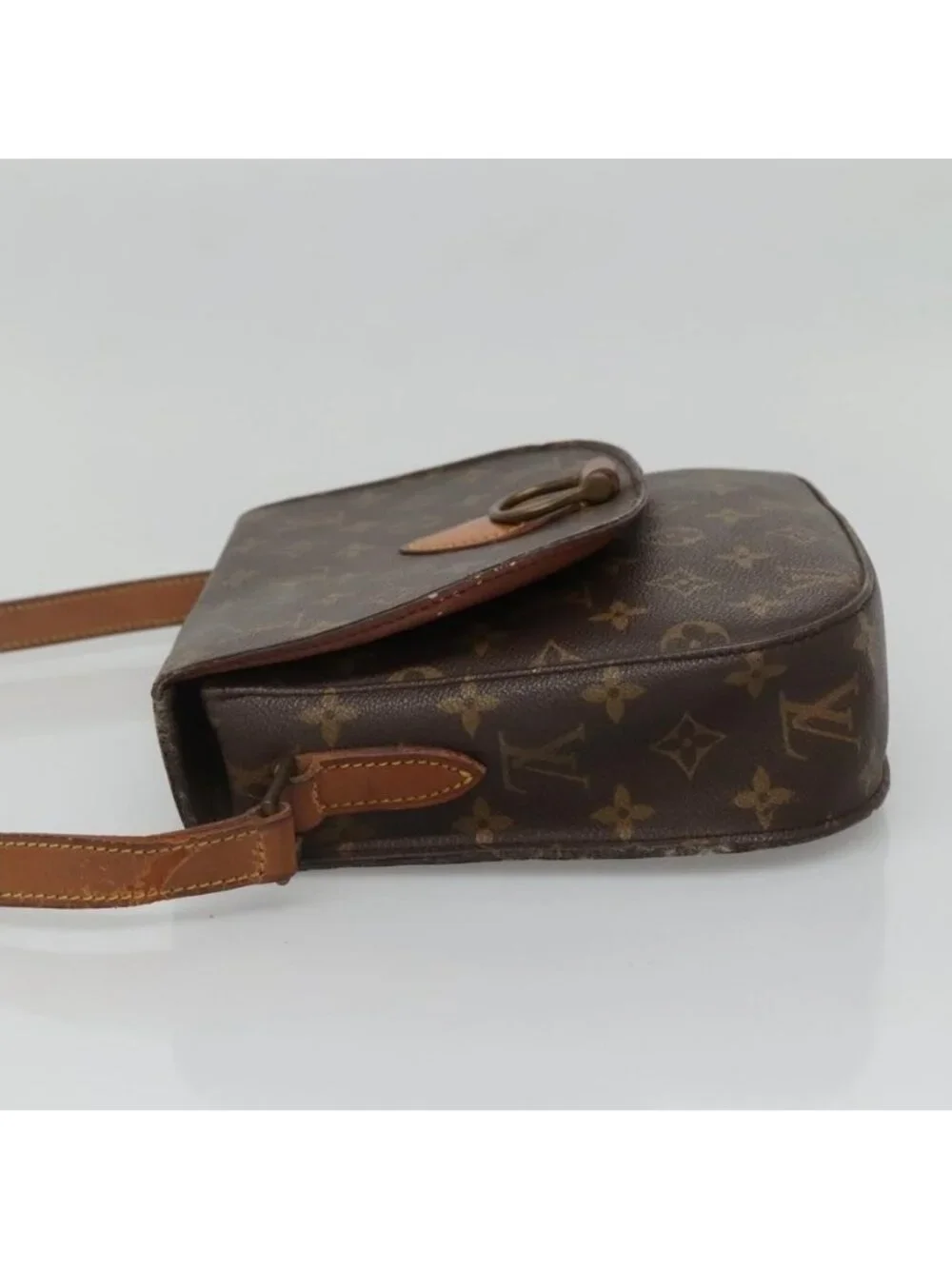 Authentic LOUIS VUITTON Monogram Monogram Saint Cloud GM Shoulder Bag M51242